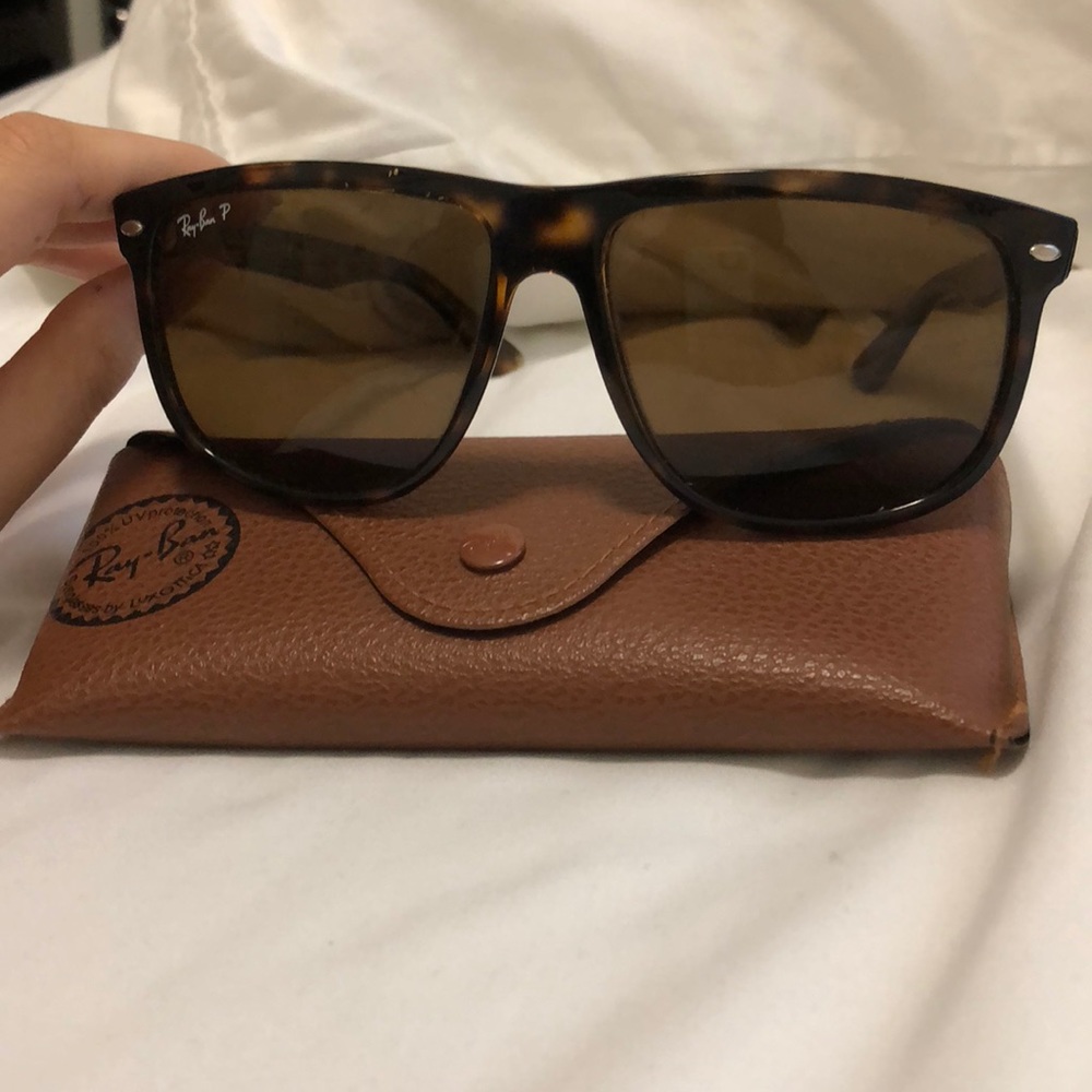 Polarized Ray Ban “Boyfriend ” Sunglasses